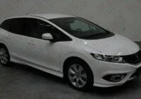 Honda Jade spied front white