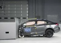 IIHS TSP 2013 Honda Civic Sedan Side Crash Tested